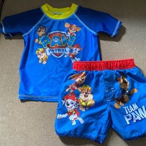 Boy swim set